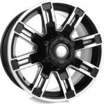 Диск КиК Полюс 7,5x16 6x139,7 ET5.0 D111.6 Алмаз черный