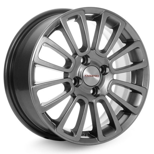 24508548_main Диск КиК Неман 6x15 4x98 ET35.0 D58.5 Дарк платинум — изображение 1