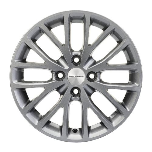 24582384_main Диск Khomen Wheels KHW1506 (Rio I) 6x15 4x100 ET46.0 D54.1 Gray — изображение 1