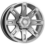 Диск КиК Полюс 7,5x16 6x139,7 ET5.0 D111.6 Дарк платинум