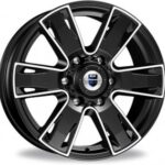 Диск КиК Севенна 7x17 6x139,7 ET30.0 D106.1 Алмаз черный