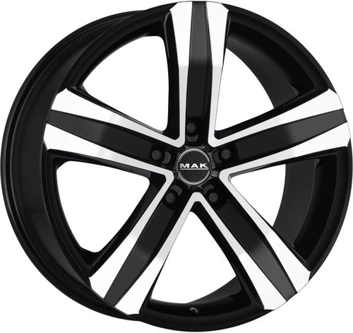 24597061_main Диск MAK Stone 5 3 6,5x15 5x160 ET52.0 D65.1 Black Mirror — изображение 1