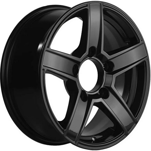 24713715_main Диск Khomen Wheels KHW1614 (Niva 4x4 Bronto) 6,5x16 5x139,7 ET35.0 D98.5 Black-FP — изображение 1