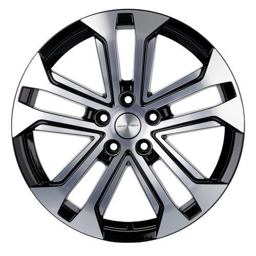 24848079_main Диск Khomen Wheels KHW1803 (Chery Tiggo 4/Tiggo 7 Pro) 7x18 5x108 ET33.0 D60.1 Black — изображение 1