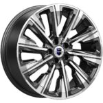 Диск КиК Галего 7,5x19 5x108 ET42.0 D65.1 Алмаз черный