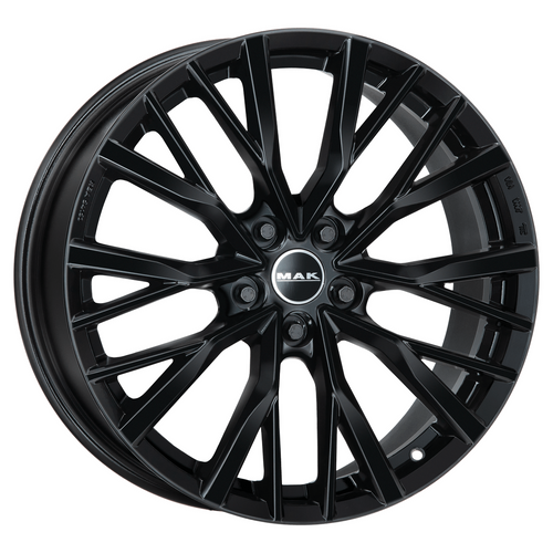 25060394_main Диск MAK Kent 9,5x21 5x120 ET44.0 D72.6 Gloss Black — изображение 1