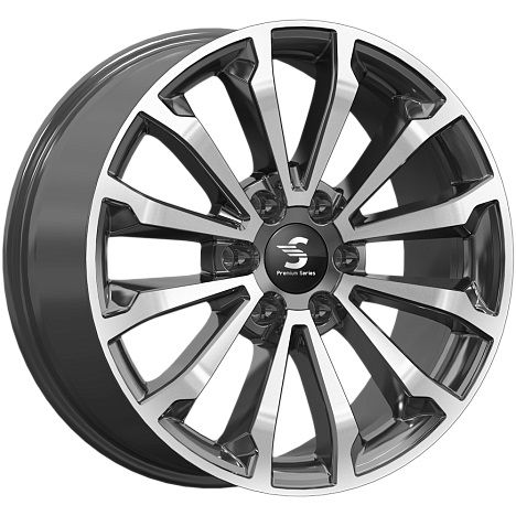 25065899_main Диск Premium Series КР006 (20_Pajero Sport) 8,5x20 6x139,7 ET33.0 D67.1 Diamond gloss graphi — изображение 1