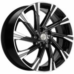 Диск Khomen Wheels KHW1901 (NX/Rav4) 7,5x19 5x114,3 ET39.0 D60.1 Black
