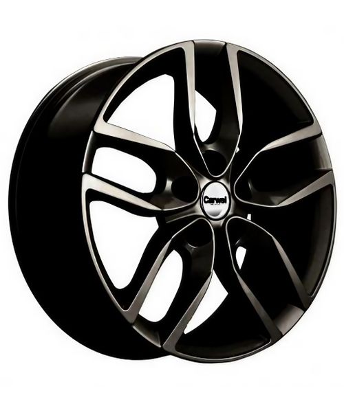 25125739_main Диск Khomen Wheels KHW1708 (Kodiaq/Tiguan) 6,5x17 5x112 ET38.0 D57.1 Black-FP — изображение 1