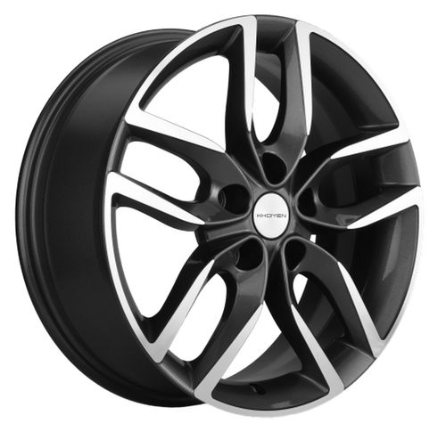 25265103_main Диск Khomen Wheels KHW1708 (Haval F7/F7x) 6,5x17 5x114,3 ET40.0 D64.1 Gray — изображение 1