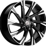 Диск Khomen Wheels KHW1901 (Tugella) 7,5x19 5x108 ET46.0 D63.4 Black-FP