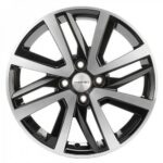 Диск Khomen Wheels KHW1609 (Nexia) 6x16 4x100 ET47.0 D56.6 Black-FP