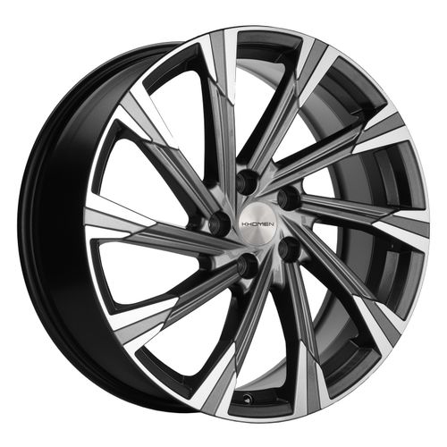 25688943_main Диск Khomen Wheels KHW1901 (Chery Tiggo 7 Pro) 7,5x19 5x108 ET33.0 D60.1 Gray-FP — изображение 1