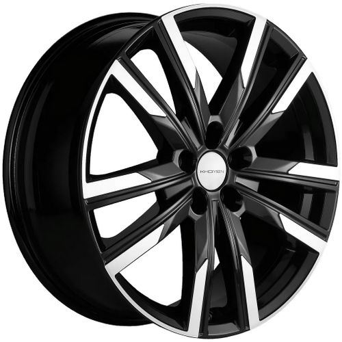 25806044_main Диск Khomen Wheels KHW1905 (FAW Bestune T77) 7,5x19 5x100 ET28.0 D57.1 Gray-FP — изображение 1
