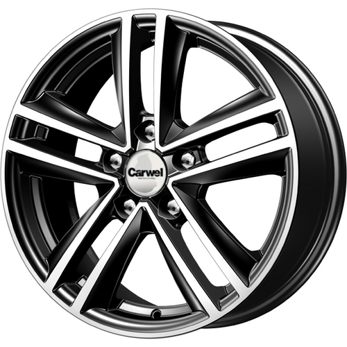25823640_main Диск Carwel Неро 6x15 5x105 ET39.0 D56.6 AB — изображение 1