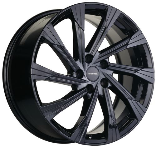 25859386_main Диск Khomen Wheels KHW1901 (Tugella) 7,5x19 5x108 ET46.0 D63.4 Black — изображение 1