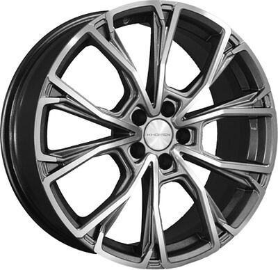 26027992_main Диск Khomen Wheels KHW1907 (Nissan X-Trail) 7,5x19 5x114,3 ET45.0 D66.1 Black-FP — изображение 1