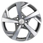Диск Khomen Wheels KHW1712 (Haval Jolion) 7x17 5x114,3 ET37.0 D66.5 Gray
