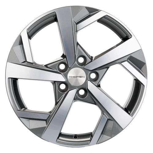 26041682_main Диск Khomen Wheels KHW1712 (Haval Jolion) 7x17 5x114,3 ET37.0 D66.5 Gray — изображение 1