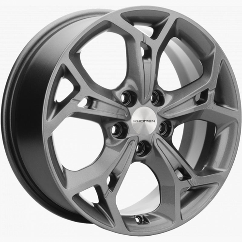 26150902_main Диск Khomen Wheels KHW1702 (DFM AX 7) 7x17 5x108 ET43.0 D65.1 Black — изображение 1