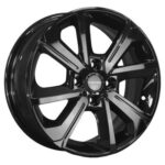 Диск Khomen Wheels KHW1501 (Vesta) 6x15 4x100 ET50.0 D60.1 Black