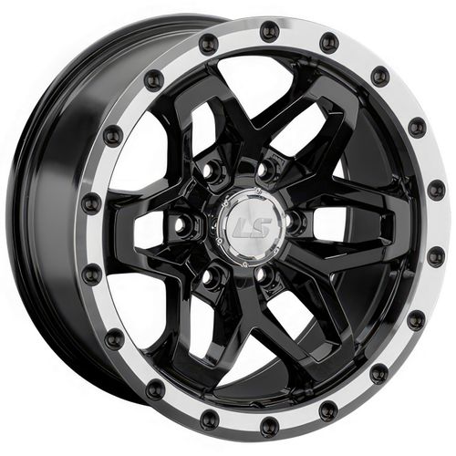 26213610_main Диск LS Wheels LS1350 9x17 6x139,7 ET15.0 D106.1 BKL — изображение 1