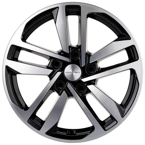 26366097_main Диск Khomen Wheels KHW1612 (Polo) 6,5x16 5x100 ET39.0 D57.1 Black — изображение 1