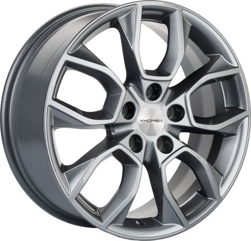 26366104_main Диск Khomen Wheels KHW1713 (Ceed) 7x17 5x114,3 ET53.0 D67.1 Black-FP — изображение 1