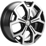 Диск Khomen Wheels KHW1710 (Chery tiggo 7pro) 6,5x17 5x108 ET33.0 D60.1 F-Silver-FP