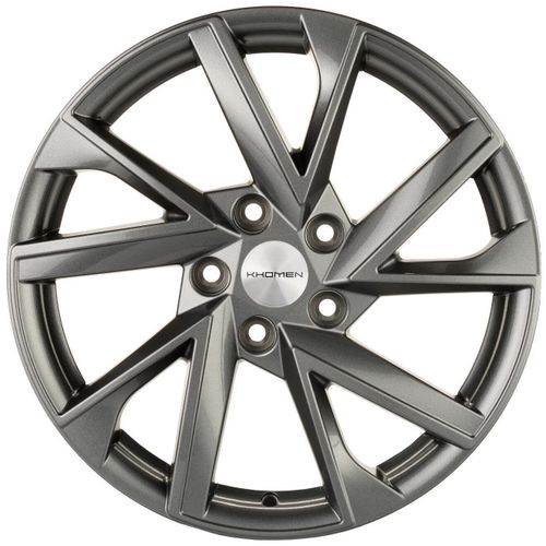 26614411_main Диск Khomen Wheels KHW1714 (Evolute i-Joy) 7x17 5x110 ET40.0 D67.1 Gray-FP — изображение 1