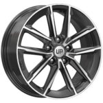 Диск КиК Фрост 6,5x15 5x110 ET35.0 D65.1 Алмаз черный