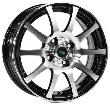 26728392_main Диск Megami MGM-2 5,5x14 4x100 ET35.0 D73.1 BKF — изображение 1