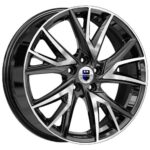 Диск КиК Кайлас 6,5x18 5x114,3 ET42.0 D67.1 Алмаз Черный