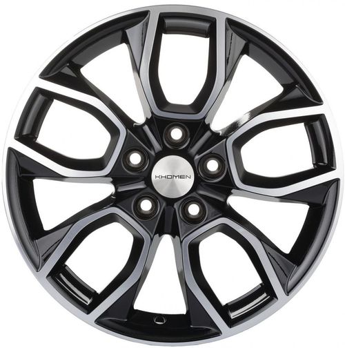 26844728_main Диск Khomen Wheels KHW1713 (CX-5/i40/X-Trail) 7x17 5x114,3 ET45.0 D67.1 Black-FP — изображение 1