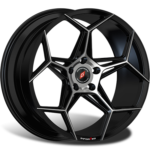 26974251_main Диск Inforged IFG40 9,5x19 5x112 ET42.0 D66.6 Black Machined — изображение 1