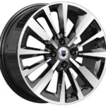 Диск КиК Эрман 6,5x16 4x100 ET41.0 D60.1 Алмаз черный