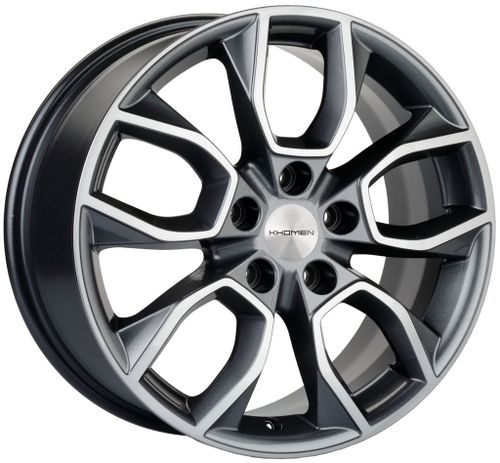 27465290_main Диск Khomen Wheels KHW1713 (Besturn X40) 7x17 5x110 ET46.0 D63.3 F-Silver — изображение 1