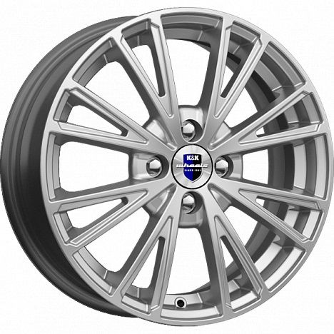 27516672_main Диск КиК Меандр 6x16 4x100 ET49.0 D54.1 Дарк платинум — изображение 1