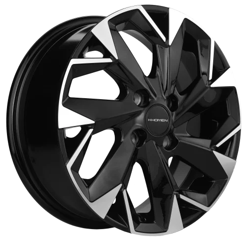 27710032_main Диск Khomen Wheels KHW1402 5,5x14 4x98 ET35.0 D58.5 Black-FP — изображение 1