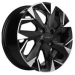 Диск Khomen Wheels KHW1402 (Corolla/X-RAY/Logan) 5,5x14 4x100 ET43.0 D60.1 F-Silver-FP