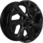 Диск Khomen Wheels KHW1402 (Corolla/X-RAY/Logan) 5,5x14 4x100 ET43.0 D60.1 Black