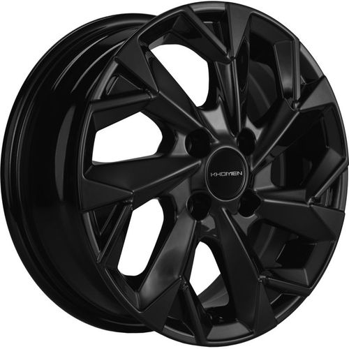 27795959_main Диск Khomen Wheels KHW1402 (Corolla/X-RAY/Logan) 5,5x14 4x100 ET43.0 D60.1 Black — изображение 1