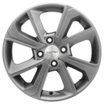 Диск Khomen Wheels KHW1501 (Logan/Sandero/Xray) 6x15 4x100 ET40.0 D60.1 Black