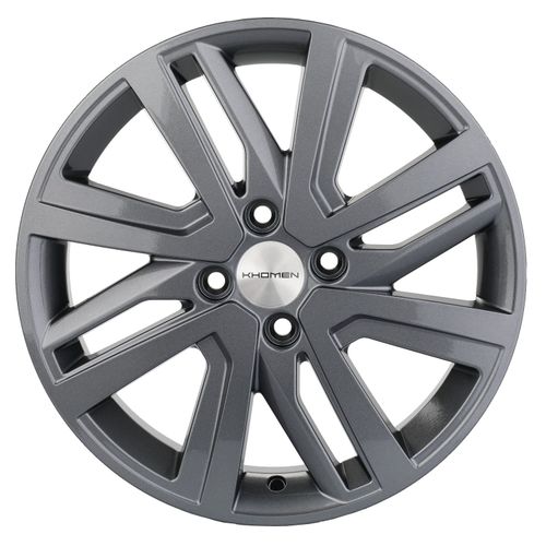 27796946_main Диск Khomen Wheels KHW1609 6x16 4x100 ET37.0 D60.1 Black — изображение 1