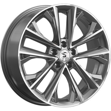 27797975_main Диск Premium Series КР012 (18_Coolray) 7x18 5x114,3 ET53.0 D54.1 Diamond gloss graphi — изображение 1