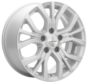 27983246_main Диск Khomen Wheels KHW1608 (Action) 6,5x16 5x114,3 ET46.0 D67.1 Black-FP — изображение 1