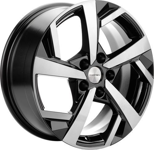 28267254_main Диск Khomen Wheels KHW1712 (Camry) 7x17 5x108 ET40.0 D54.1 Black — изображение 1