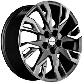 28282976_main Диск Khomen Wheels KHW1809 (Changan/Geely/Lexus/Suzuki/Toyota) 7x18 5x114,3 ET35.0 D60.1 Gray — изображение 1