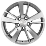 Диск Khomen Wheels KHW1704 7x17 5x114,3 ET38.0 D67.1 Gray-FP