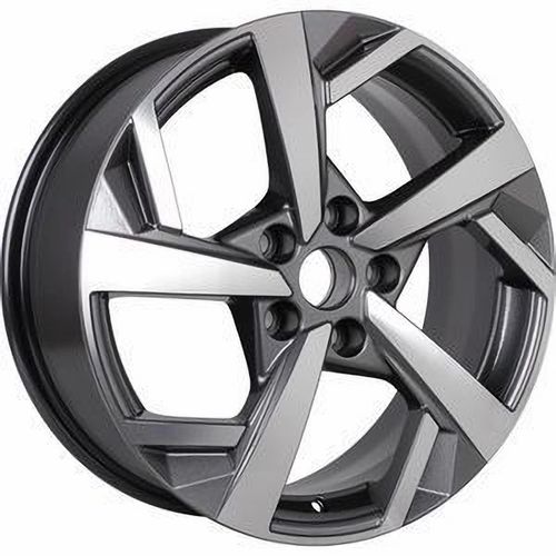 28286756_main Диск Khomen Wheels KHW1712 7x17 5x114,3 ET39.0 D60.1 Gray-FP — изображение 1
